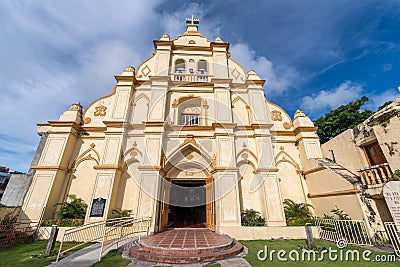 Our Lady of the Immaculate Conception Cathedral at Basco, Batanes Stock Photo
