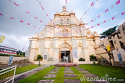 Our Lady of Immaculate Conception Cathedral, Basco, Batanes, Ph Stock Photo
