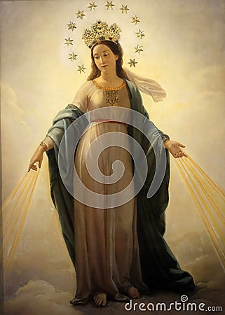 Our Lady Editorial Stock Photo