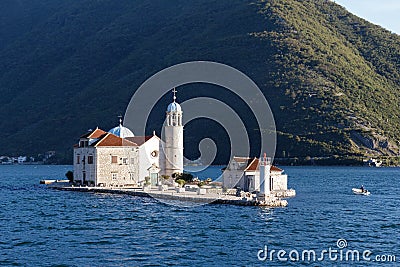 Our Lady of the Rocks (Gospa od Skrpjela) Stock Photo