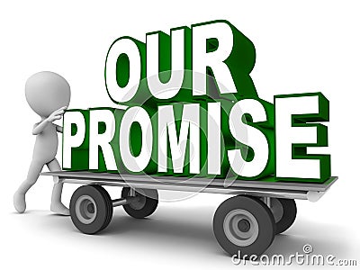 Our promise Stock Photo