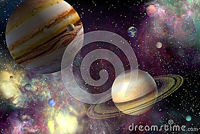 Our Solar System Stock Photo