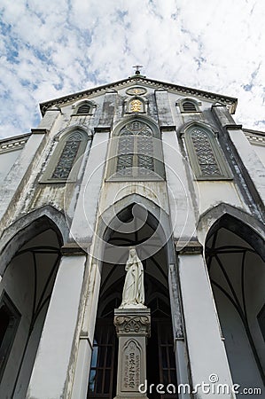 Oura Church, Nagasaki Japan Stock Photo