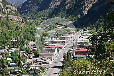 Ouray Colorado Stock Photo