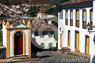 Ouro Preto minas gerais brazil Stock Photo