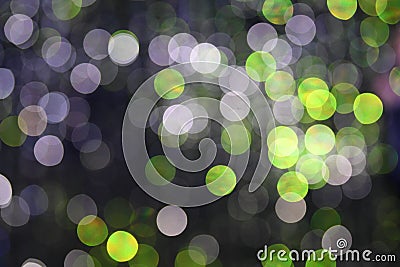 Out of focus colored party lights Stock Photo