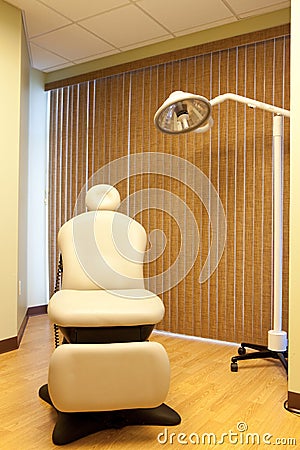 out patient medical procedure room Stock Photo