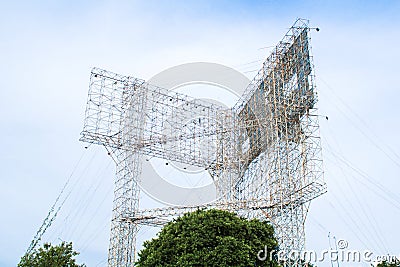 Outdoor Billboard Structure Steel for Advertisemen Stock Photo