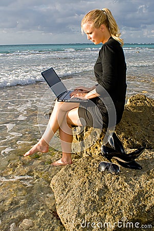 Outdoor Office Stock Photo