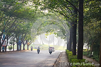 Outdoor park daylight Stock Photo