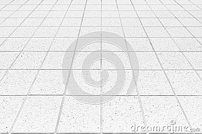 Outdoor white stone tile floor texture Stock Photo