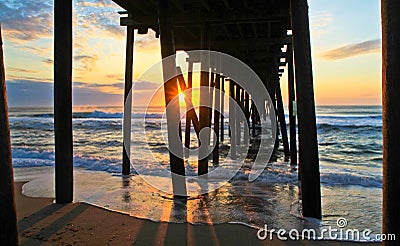 Outer Banks Sunrise Stock Photo
