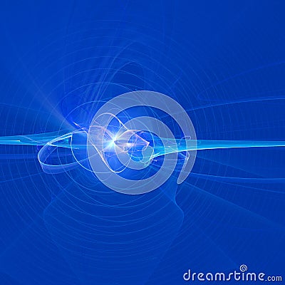 Outer space star cloud Stock Photo