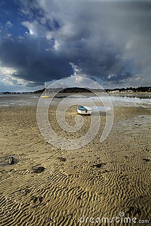 Outflow in bournemouth Stock Photo