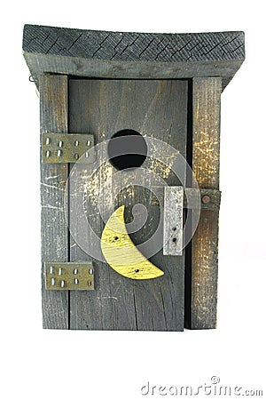 Outhouse/Birdhouse Stock Photo