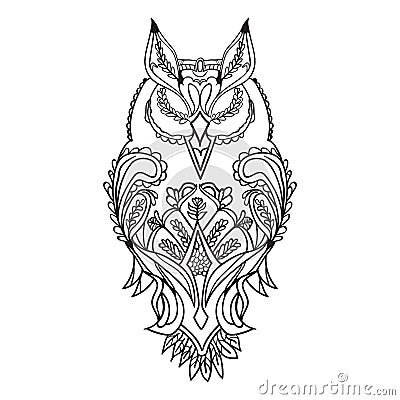 Black And White Detailed Animal Coloring Sheets 10