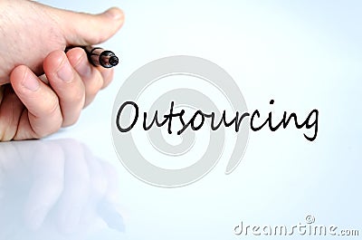 Outsourcing Concept Stock Photo