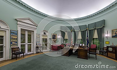 Oval Office Editorial Stock Photo