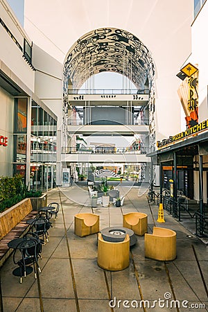 Ovation, Hollywood Boulevard is the best shopping, dining, entertainment center in the heart of Hollywood, just steps from the Editorial Stock Photo