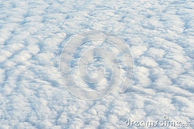 Over clouds Stock Photo