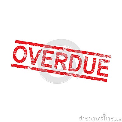 overdue rubber stamp stock vector image 85110665 overdue rubber stamp stock vector image 85110665