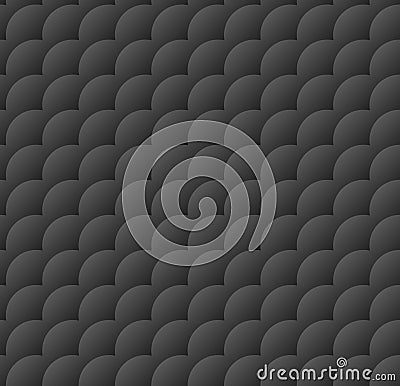 Overlapping diagonal circles with gradient fill. Simple modern, Vector Illustration