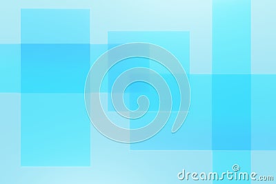 Overlapping translucent blue rectangles background Stock Photo