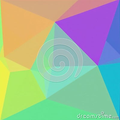 Overlapping triangles create multifaceted, low poly effect, triangle, shape, illustration Cartoon Illustration