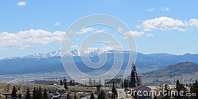 Where`s waldo in Butte, Montana Stock Photo