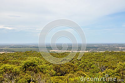 Overlooking Leeuwin-Naturaliste National Park Stock Photo