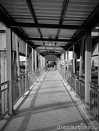 Overpass Bridge Stock Photo