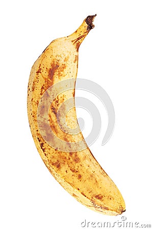 Overripe Banana Closeup Stock Photo