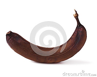 Overripe banana Stock Photo