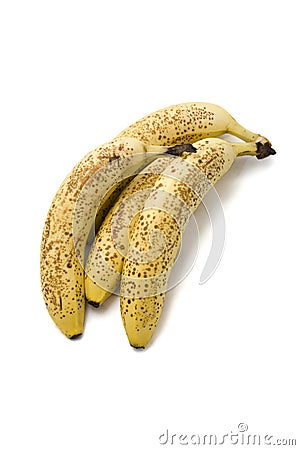 Overripe bananas Stock Photo