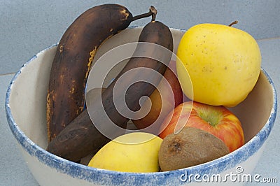 Overripe Bananas Stock Photo