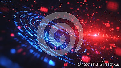 Overview of Network and Technology Visualization Techniques and Trends in Digital Data Stock Photo