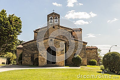 Church of San Julian de los Prados Stock Photo