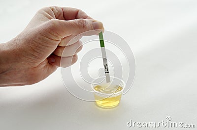 Ovulation test Stock Photo