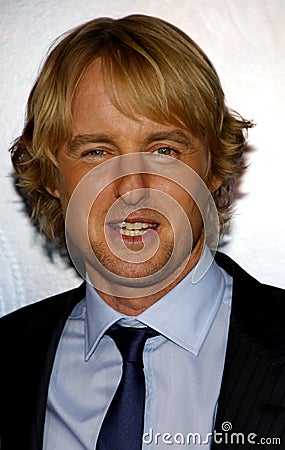 Owen Wilson Editorial Stock Photo