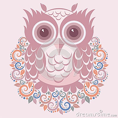 Owl Vector Illustration