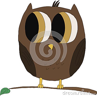 Owl Vector Illustration