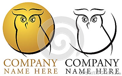 Owl Logo Vector Illustration