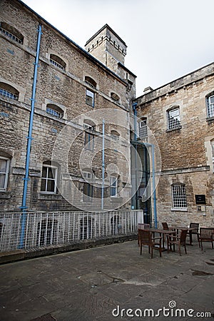 Oxford Castle and Prison, Oxford, UK Editorial Stock Photo