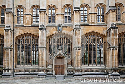 OXFORD - The Divinity School Editorial Stock Photo