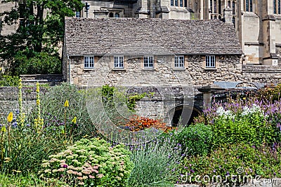 Oxford England Historical Medieval Stone Building Stock Photo