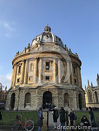 Oxford University Radcliffe Camera building Editorial Stock Photo