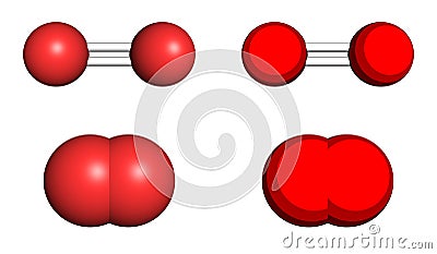 Oxygen Molecule Royalty Free Stock Photos - Image: 30162568