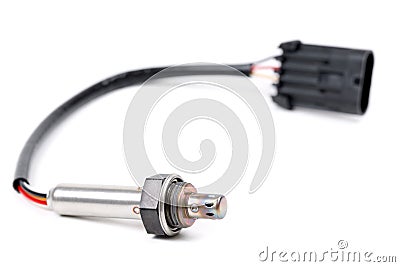 Oxygen sensor (lambda sensor) Stock Photo