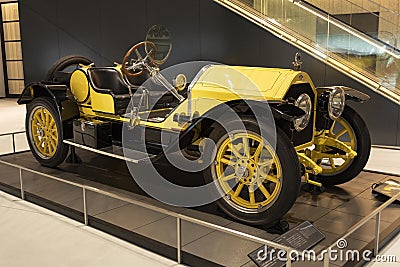 Stutz Bearcat Series F, Model year 1914, Country U.S. is considered the best pre-World War I American sports car Editorial Stock Photo