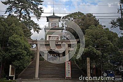Oyama Shrine, Kanazawa, Japan Editorial Stock Photo